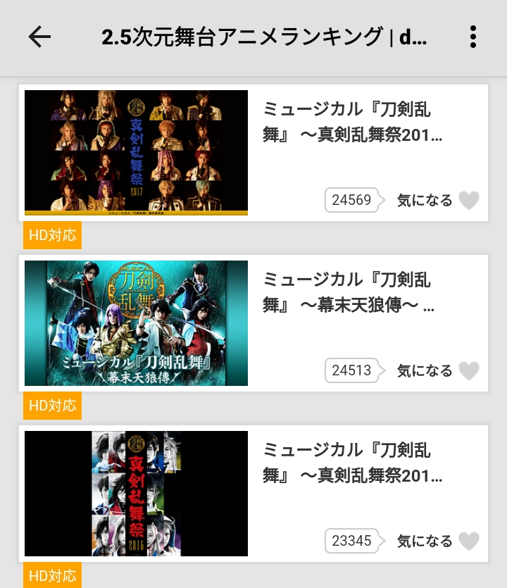 dアニメストア
