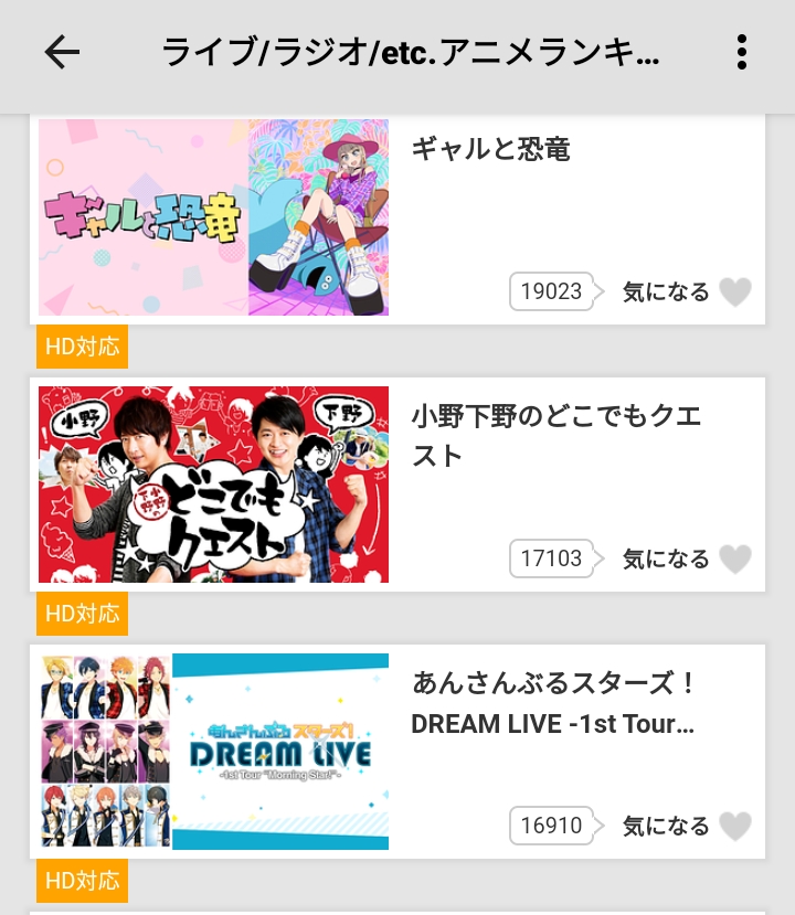 dアニメストア