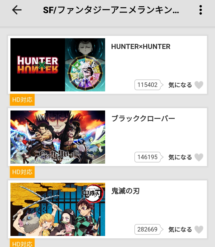 dアニメストア